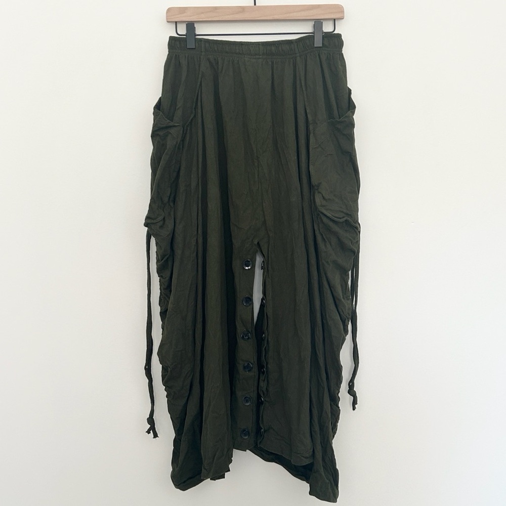 Harem Pants Palazzo Dhoti Pants Lounge Trousers
Size: Medium - Picture 4 of 11